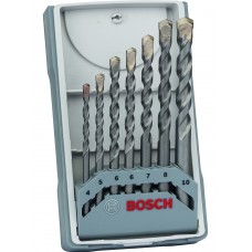 BOSCH Set sapte burghie pentru beton CYL-3, 4-10 m..